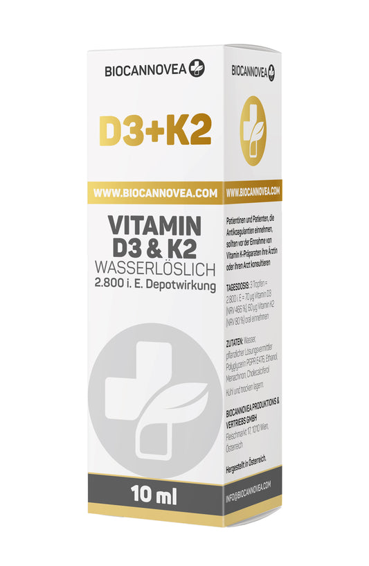 Vitamin D3+K2 wasserlöslich