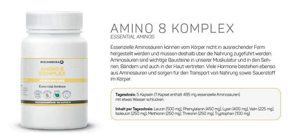 Amino 8 Komplex – Essenzielle Aminosäuren