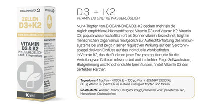 Vitamin D3+K2 water soluble 