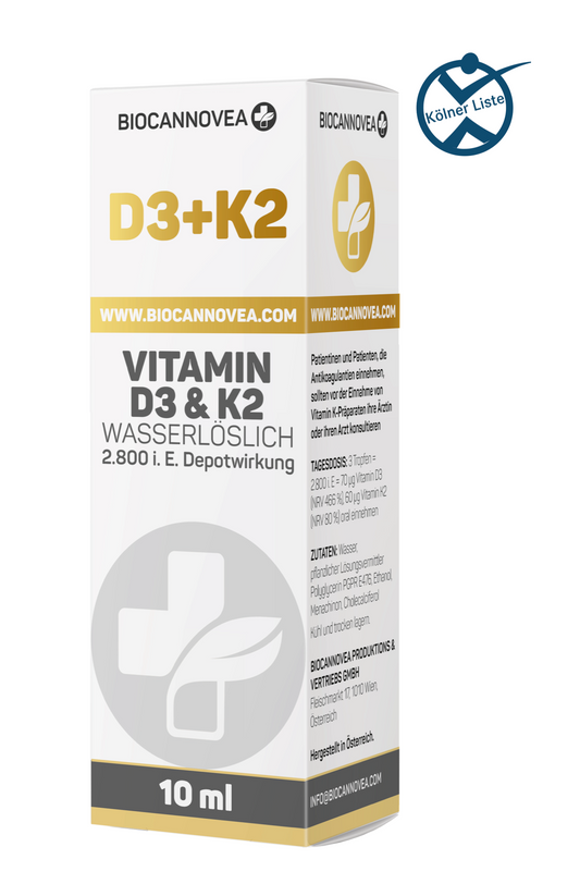 Vitamin D3+K2 water soluble 
